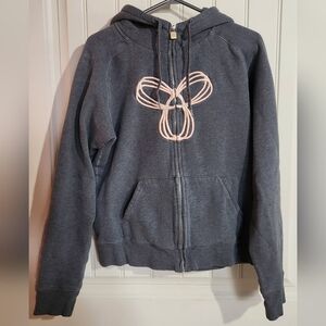 TNA Cozy Gray Fleece Jacket